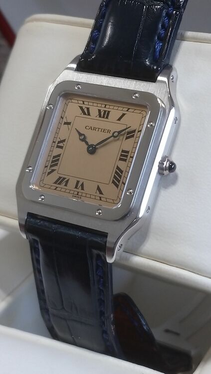 カルティエ サントス 1575-（高級時計）の商品画像 - 査定依頼日：2025年9月25日 - 最高査定価格：4,000,000円