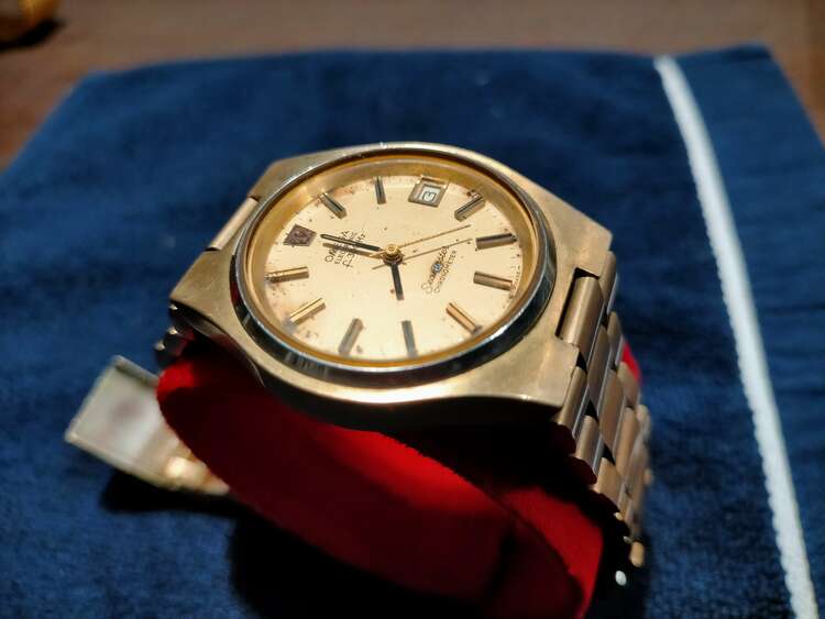 シーマスタークロノメーター（高級時計）の商品画像 - 査定依頼日：2025年1月22日 - 最高査定価格：23,000円