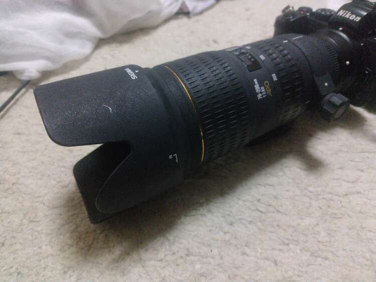 sigma 70-200 f2.8 ex apo hsm（カメラ）の商品画像 - 査定依頼日：2025年5月14日 - 最高査定価格：38,000円
