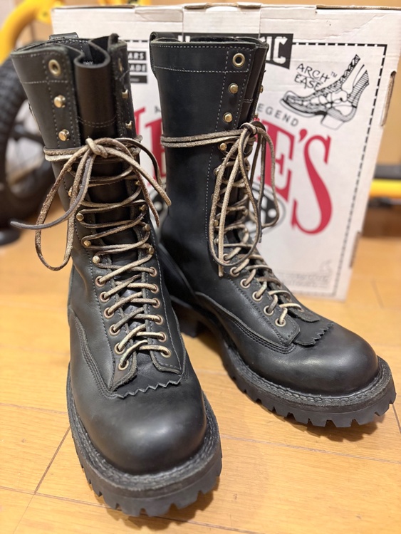 ホワイツブーツ スモークジャンパー 400VLTT 8.5D（古着・ファッション）の商品画像 - 査定依頼日：2026年1月29日 - 最高査定価格：15,000円