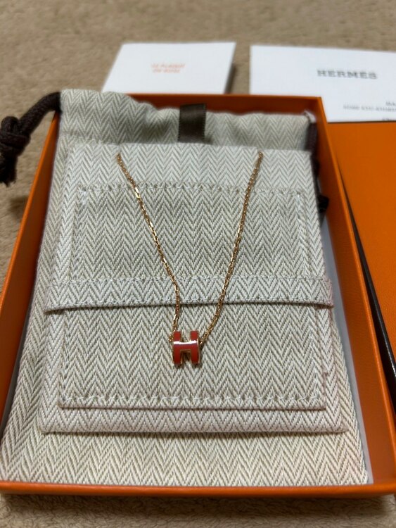 エルメス　ミニポップアッシュネックレス（金・貴金属）の商品画像 - 査定依頼日：2024年12月19日 - 最高査定価格：50,000円