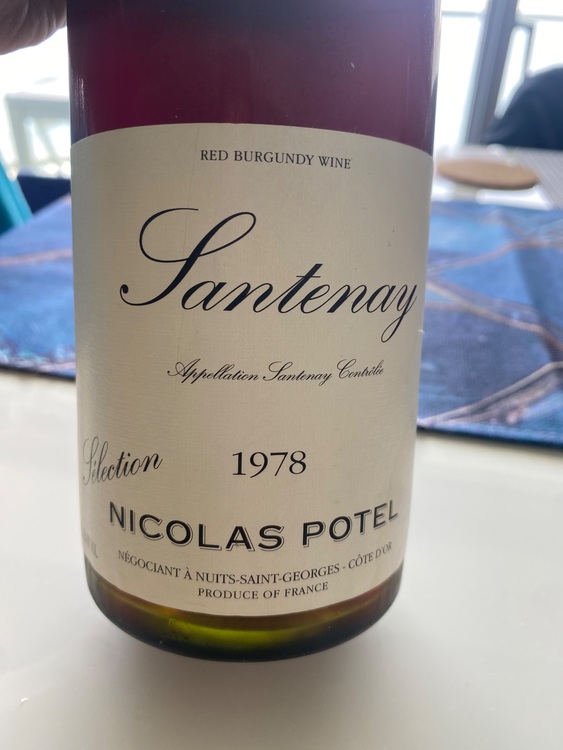 ニコラ・ポテル サントネー　1978（お酒）の商品画像 - 査定依頼日：2025年8月30日 - 最高査定価格：20,000円