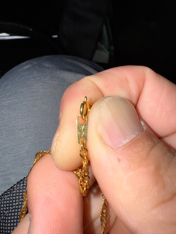 18金ネックレス（金・貴金属）の商品画像 - 査定依頼日：2025年9月11日 - 最高査定価格：75,469円