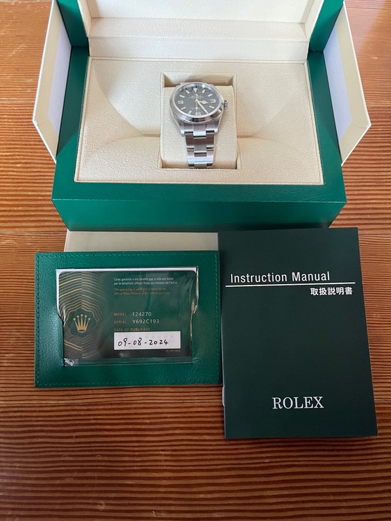 ロレックス エクスプローラー 12427（高級時計）の商品画像 - 査定依頼日：2026年1月5日 - 最高査定価格：1,300,000円