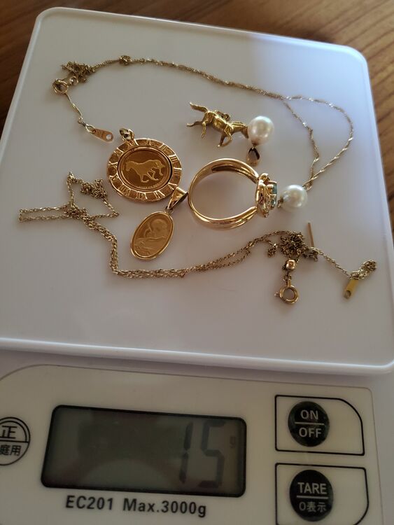 貴金属（金・貴金属）の商品画像 - 査定依頼日：2025年6月20日 - 最高査定価格：190,000円