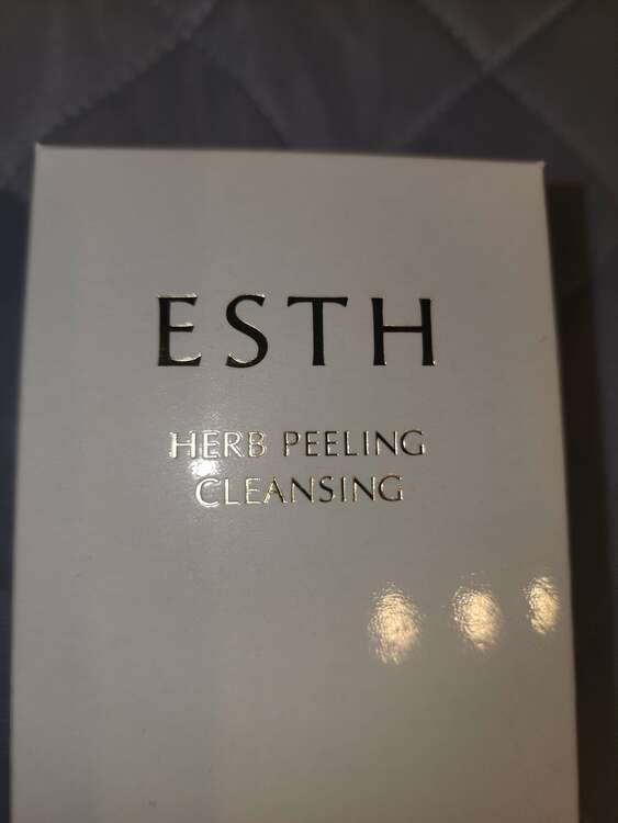 ハーブピーリングクレンジングESTH（コスメ・美容・健康器具）の商品画像 - 査定依頼日：2025年5月8日 - 最高査定価格：600円