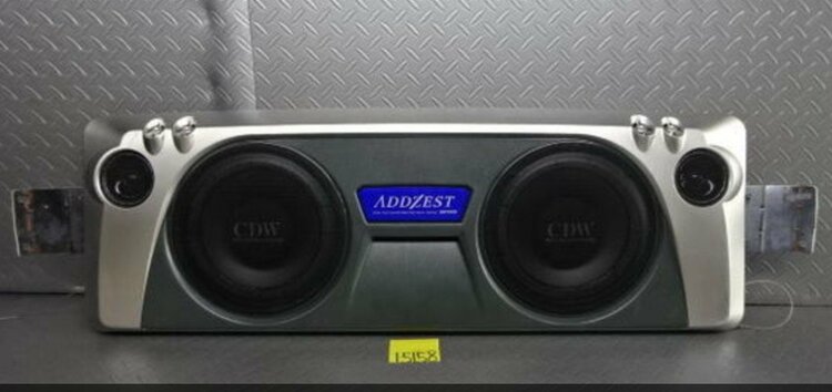 ADDZESTスピーカー（カー用品）の商品画像 - 査定依頼日：2026年5月11日 - 最高査定価格：3,000円