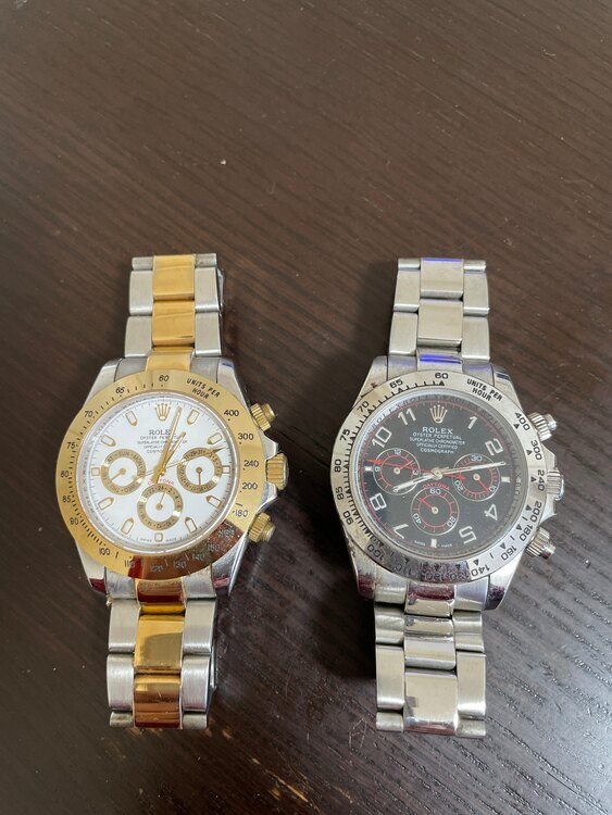 ロレックス デイトナ 1（高級時計）の商品画像 - 査定依頼日：2025年2月18日 - 最高査定価格：7,200,000円