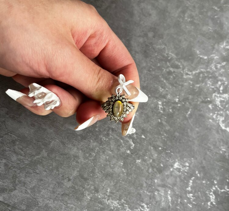 アンティークキャッツアイ　リング（宝石）の商品画像 - 査定依頼日：2025年5月8日 - 最高査定価格：44,000円