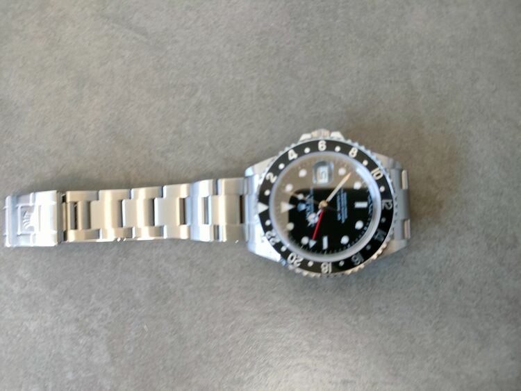 ロレックス GMTマスター 16710（高級時計）の商品画像 - 査定依頼日：2025年6月5日 - 最高査定価格：1,620,000円
