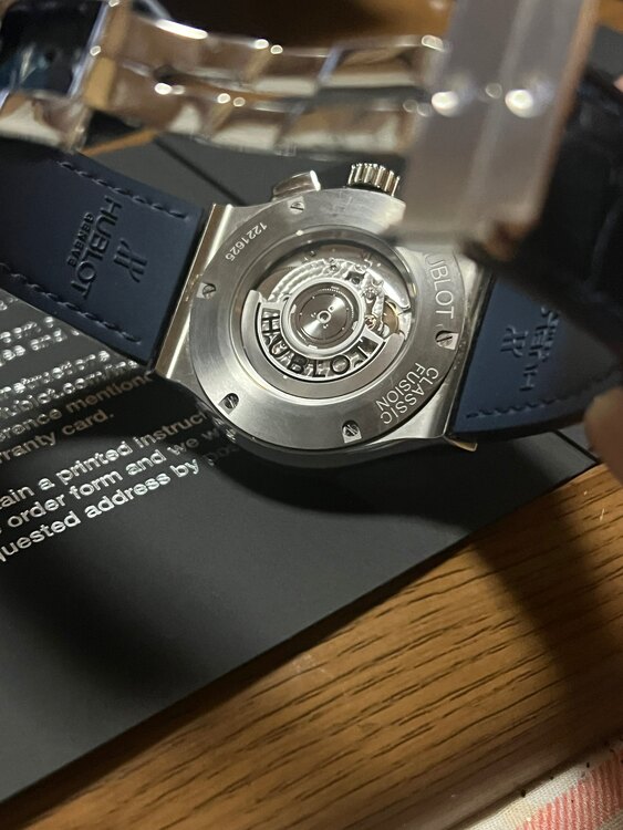 ウブロ クラシックフュージョン 521.NX.7170.（高級時計）の商品画像 - 査定依頼日：2025年5月19日 - 最高査定価格：700,000円