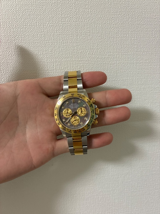 デイトナ黒シェル（高級時計）の商品画像 - 査定依頼日：2026年1月31日 - 最高査定価格：4,100,000円