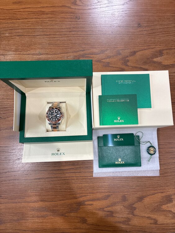 GMTマスターⅡ（高級時計）の商品画像 - 査定依頼日：2025年4月8日 - 最高査定価格：2,780,000円