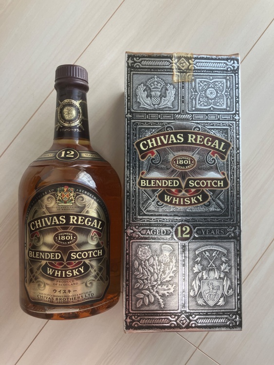 シーバスリーガル12年（お酒）の商品画像 - 査定依頼日：2025年6月18日 - 最高査定価格：3,000円