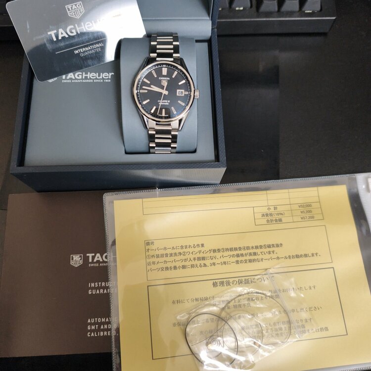 タグホイヤー カレラ WAR211A-（高級時計）の商品画像 - 査定依頼日：2026年1月30日 - 最高査定価格：170,000円