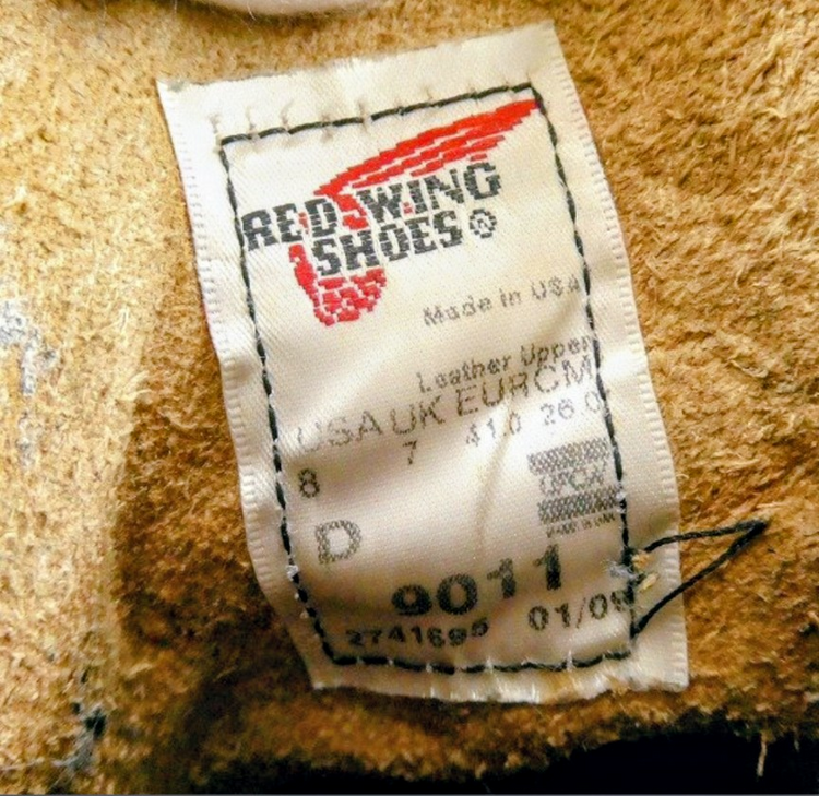 RED WING/ BECKMAN/ 9011（古着・ファッション）の商品画像 - 査定依頼日：2026年5月4日 - 最高査定価格：13,000円