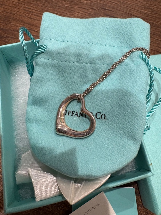 ティファニーオーブンハート（大）（金・貴金属）の商品画像 - 査定依頼日：2025年10月5日 - 最高査定価格：6,000円