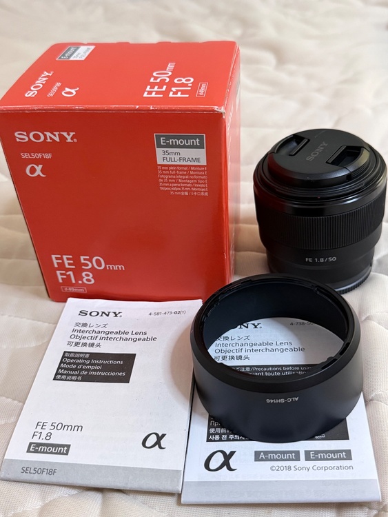 SEL50F18F（カメラ）の商品画像 - 査定依頼日：2026年8月16日 - 最高査定価格：18,000円