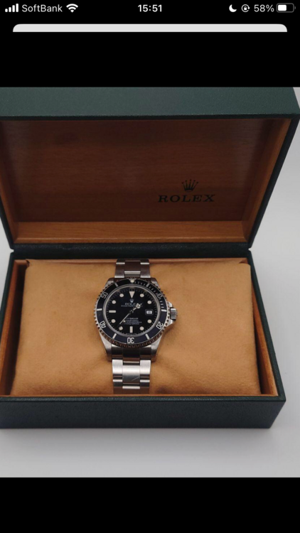 ロレックス シードゥエラー 16600u（高級時計）の商品画像 - 査定依頼日：2025年4月14日 - 最高査定価格：1,230,000円