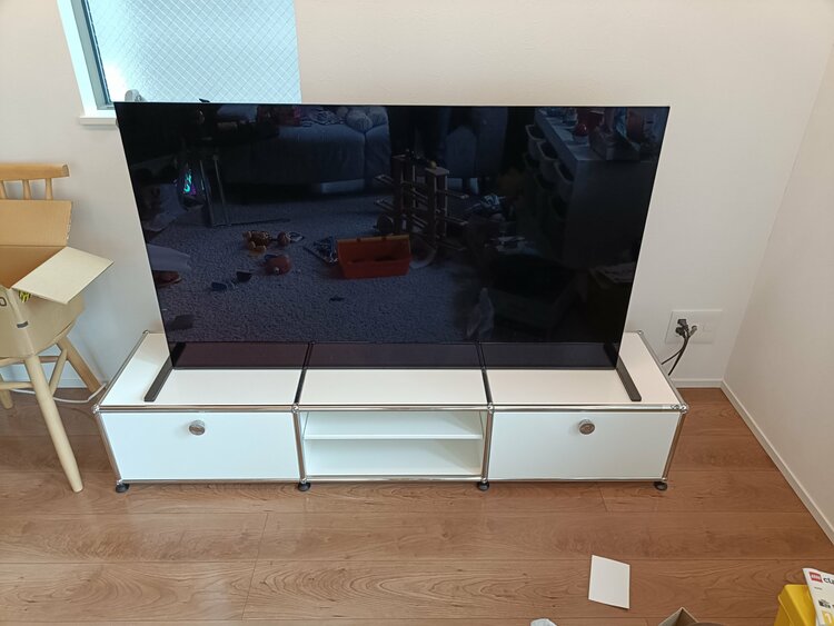 USM　テレビボード（家具・寝具）の商品画像 - 査定依頼日：2026年4月7日 - 最高査定価格：3,000円