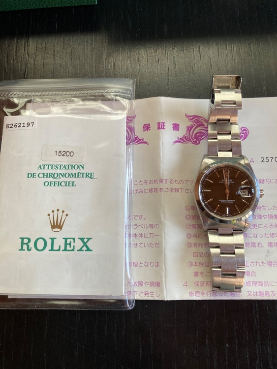 ロレックス パーペチュアルデイト 1520（高級時計）の商品画像 - 査定依頼日：2026年2月24日 - 最高査定価格：680,000円