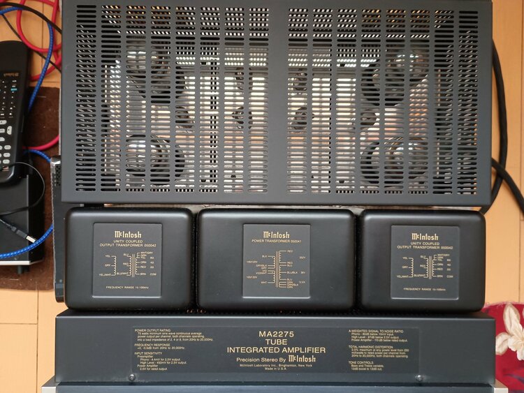 マッキントッシュ　MA2275（オーディオ・スピーカー）の商品画像 - 査定依頼日：2026年2月8日 - 最高査定価格：320,000円