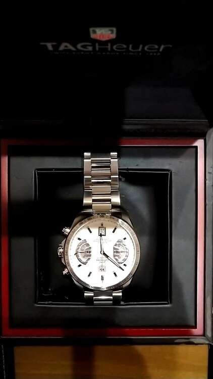 グランドカレラCAB511B.BA0902（高級時計）の商品画像 - 査定依頼日：2025年2月23日 - 最高査定価格：160,000円