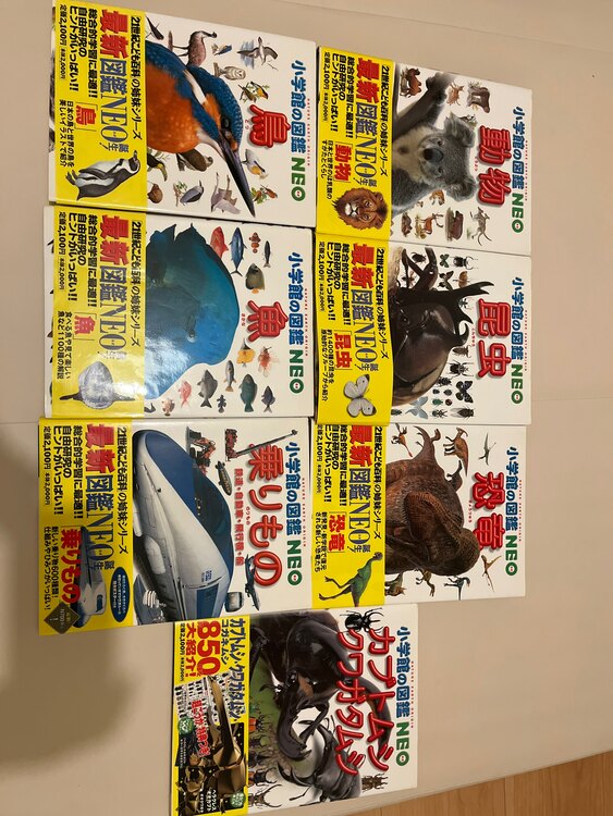 小学館の図鑑NEO（古本）の商品画像 - 査定依頼日：2025年2月15日 - 最高査定価格：650円