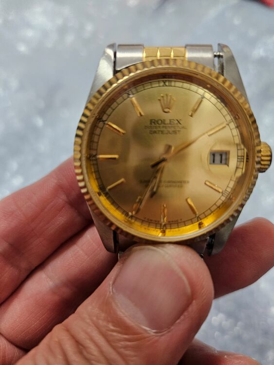 ロレックス デイトジャスト 16233（高級時計）の商品画像 - 査定依頼日：2025年10月12日 - 最高査定価格：1,080,000円