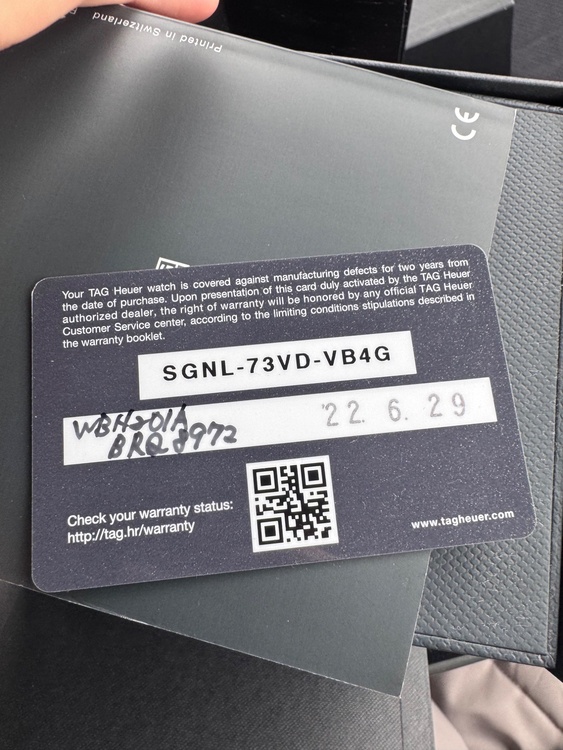 タグホイヤー カレラ WBH201A.BRQ8972（高級時計）の商品画像 - 査定依頼日：2026年1月28日 - 最高査定価格：400,000円
