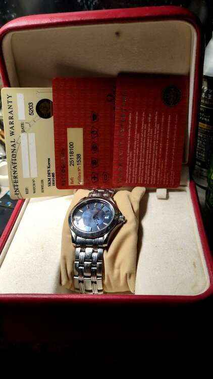 オメガ シーマスター （高級時計）の商品画像 - 査定依頼日：2025年4月29日 - 最高査定価格：90,000円