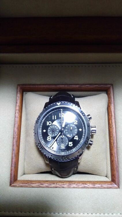 ブレゲ タイプXX 3810st（高級時計）の商品画像 - 査定依頼日：2025年6月28日 - 最高査定価格：750,000円