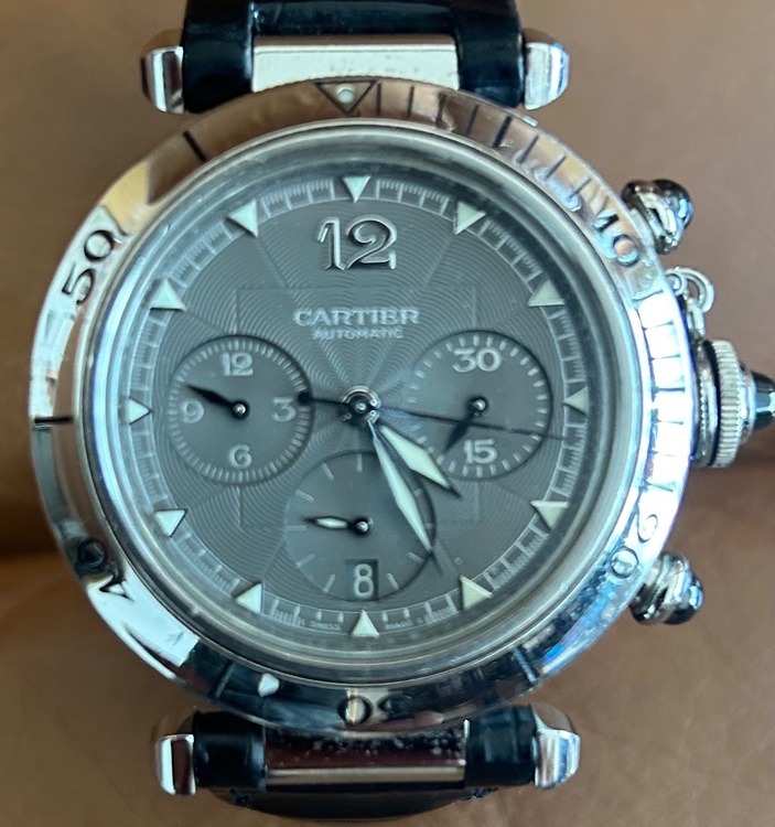 カルティエ パシャ （高級時計）の商品画像 - 査定依頼日：2025年12月27日 - 最高査定価格：500,000円