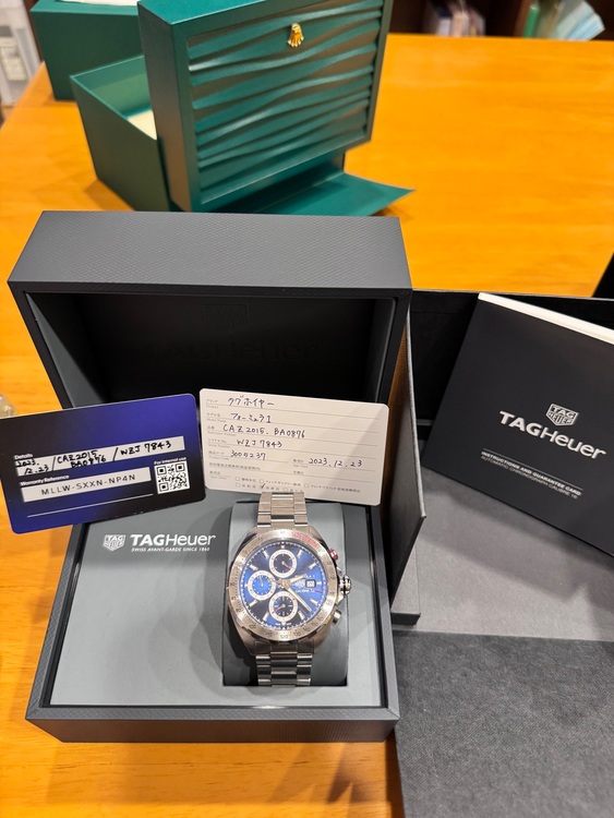 タグホイヤー フォーミュラ （高級時計）の商品画像 - 査定依頼日：2025年9月20日 - 最高査定価格：190,000円