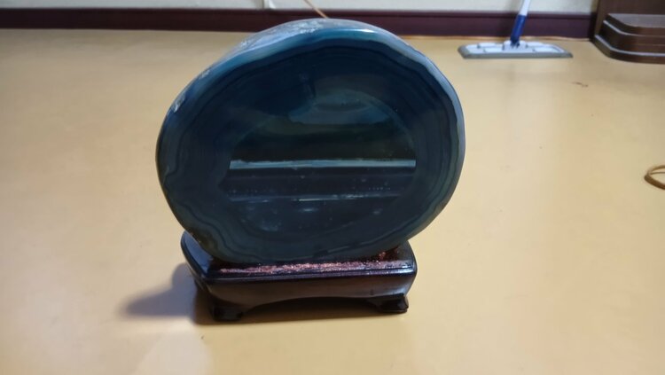 鑑賞石　ブルーメノウ　青銅石（美術品・骨董品）の商品画像 - 査定依頼日：2026年4月26日 - 最高査定価格：100,000円