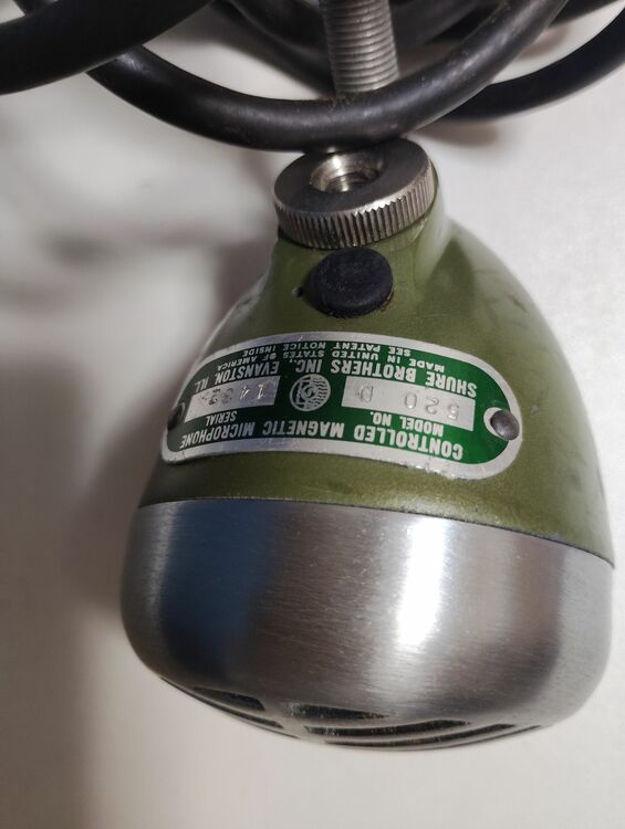 ブルースハープ用マイクＳＨＵＲＥ 520D（ピアノ・楽器・PA機材）の商品画像 - 査定依頼日：2025年8月26日 - 最高査定価格：5,000円