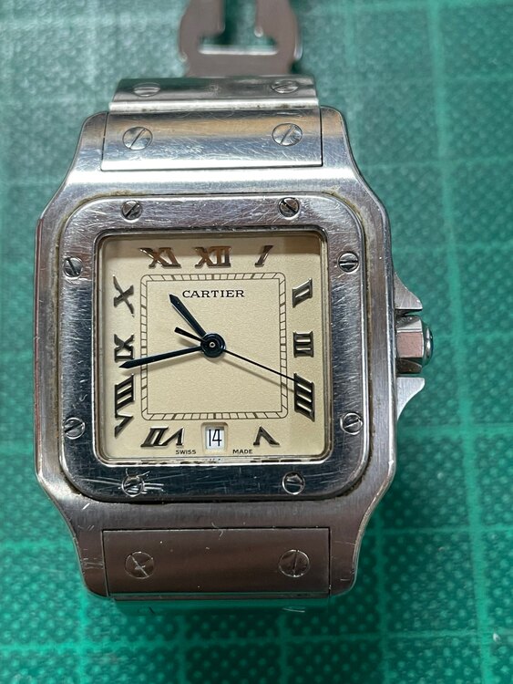 カルティエ サントス （高級時計）の商品画像 - 査定依頼日：2025年5月19日 - 最高査定価格：500,000円
