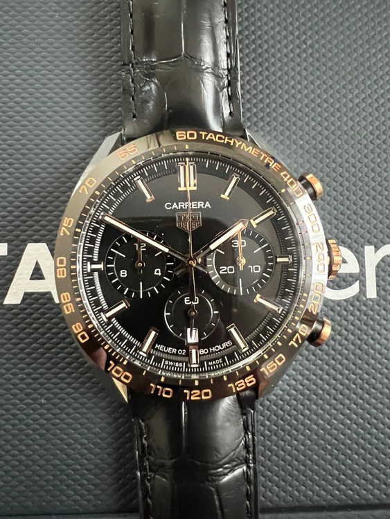 タグホイヤー カレラ CBN2A5A.FC6481（高級時計）の商品画像 - 査定依頼日：2025年6月10日 - 最高査定価格：440,000円