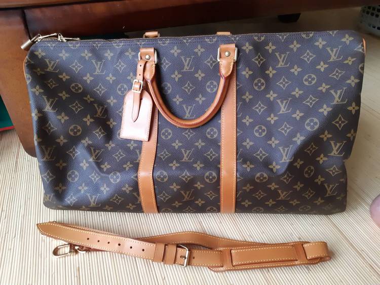 キーポル・バンドリエール55（ブランドバッグ）の商品画像 - 査定依頼日：2021年10月1日 - 最高査定価格：80,000円