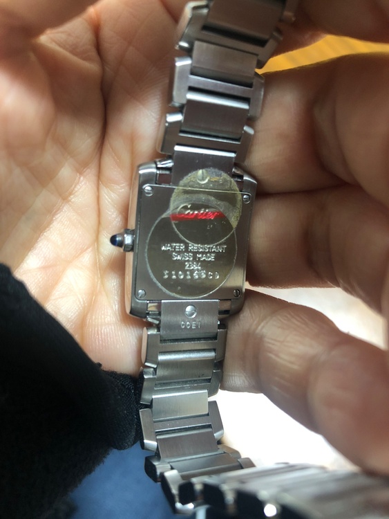 カルティエ タンク 3（高級時計）の商品画像 - 査定依頼日：2026年1月4日 - 最高査定価格：325,000円