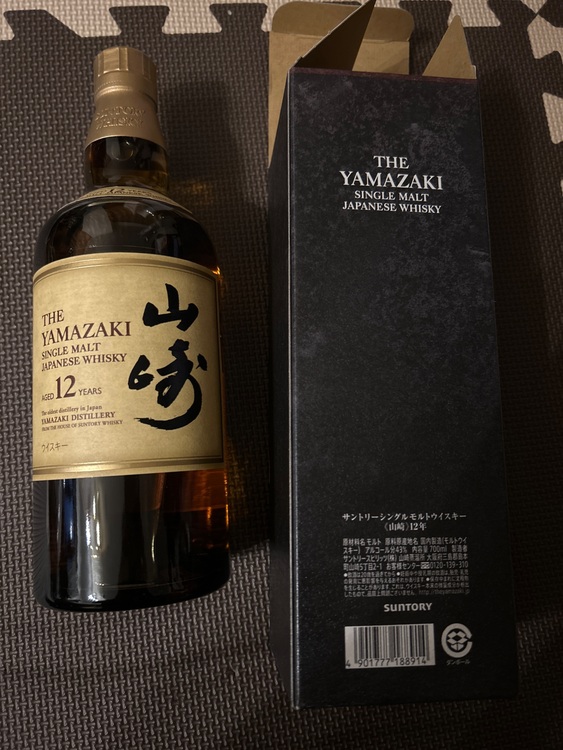 ウイスキー サントリー山崎 （お酒）の商品画像 - 査定依頼日：2025年9月28日 - 最高査定価格：14,000円