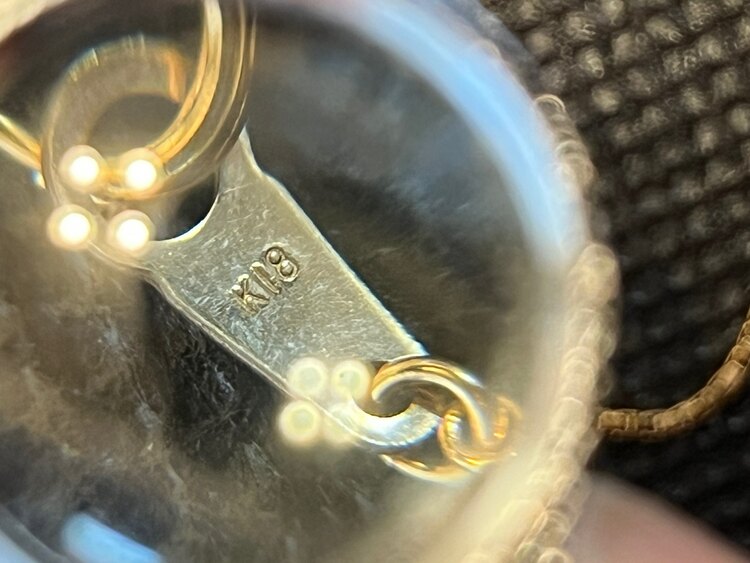 カメオネックレス　K18刻印（金・貴金属）の商品画像 - 査定依頼日：2025年5月6日 - 最高査定価格：60,000円