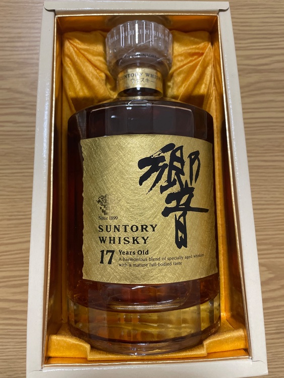 ウイスキー サントリー響 （お酒）の商品画像 - 査定依頼日：2025年8月25日 - 最高査定価格：55,000円
