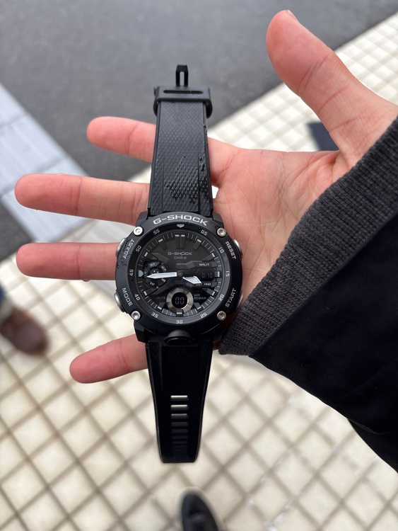G-SHOCK その他 GA-2000S-1A（高級時計）の商品画像 - 査定依頼日：2026年2月2日 - 最高査定価格：2,200円
