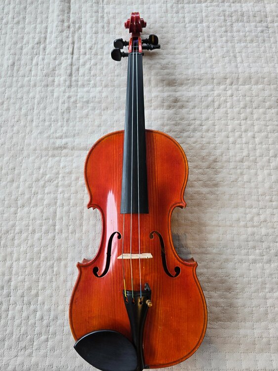 クラウディオ　アミゲッティ作　クレモナ製バイオリン（ピアノ・楽器・PA機材）の商品画像 - 査定依頼日：2026年1月28日 - 最高査定価格：42,000円