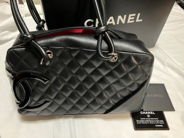 カンボン　黒（ブランドバッグ）の商品画像 - 査定依頼日：2026年3月3日 - 最高査定価格：300,000円