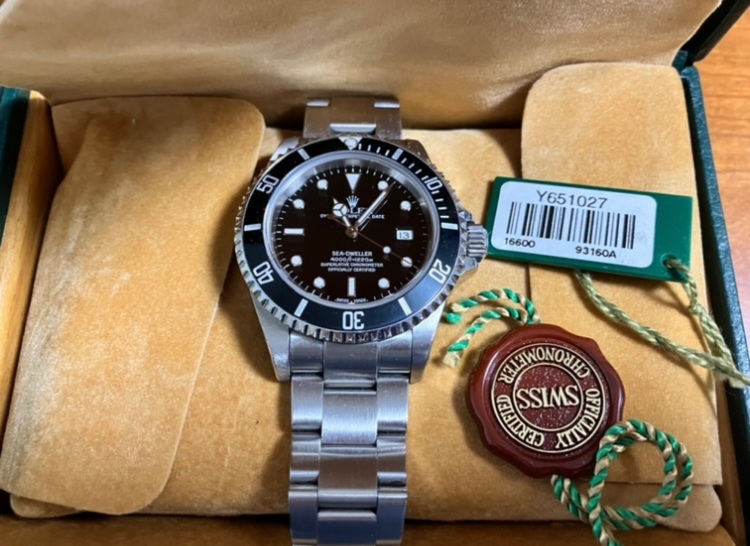 16600（高級時計）の商品画像 - 査定依頼日：2025年11月13日 - 最高査定価格：1,400,000円