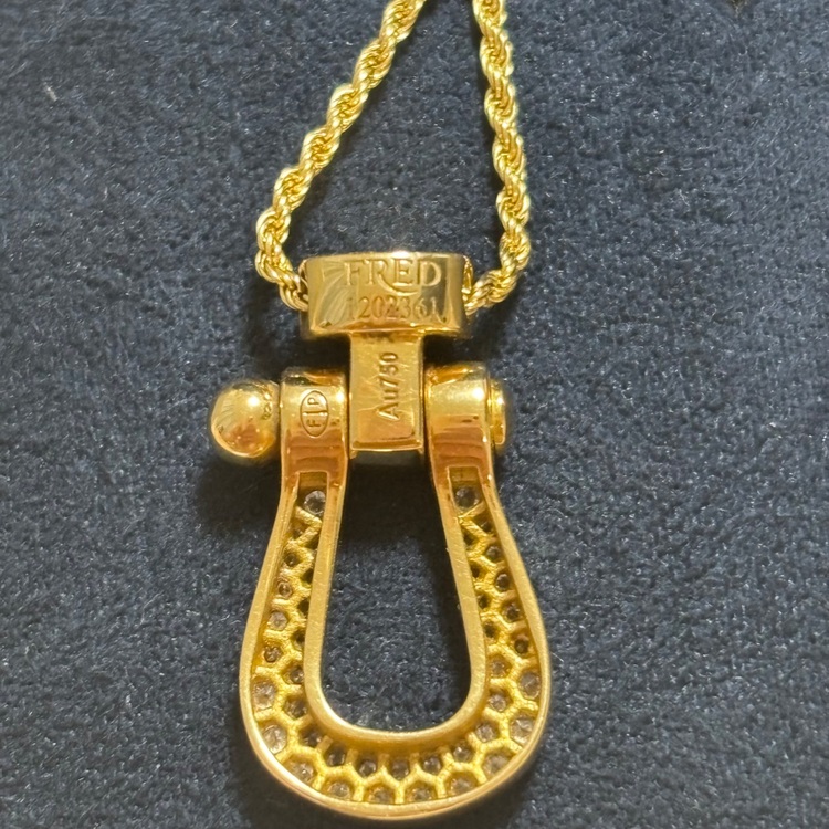 フレッドフォース10 ラージ　ネックレス（金・貴金属）の商品画像 - 査定依頼日：2025年9月14日 - 最高査定価格：500,000円