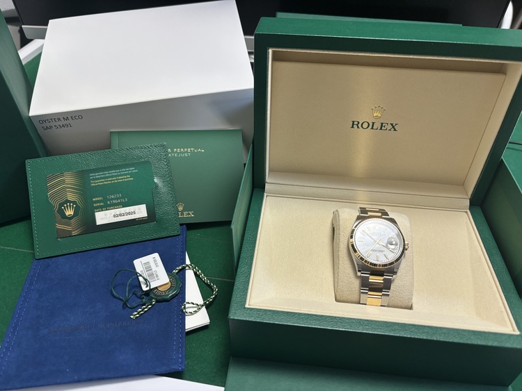 ロレックス デイトジャスト 12623（高級時計）の商品画像 - 査定依頼日：2025年5月27日 - 最高査定価格：1,800,000円