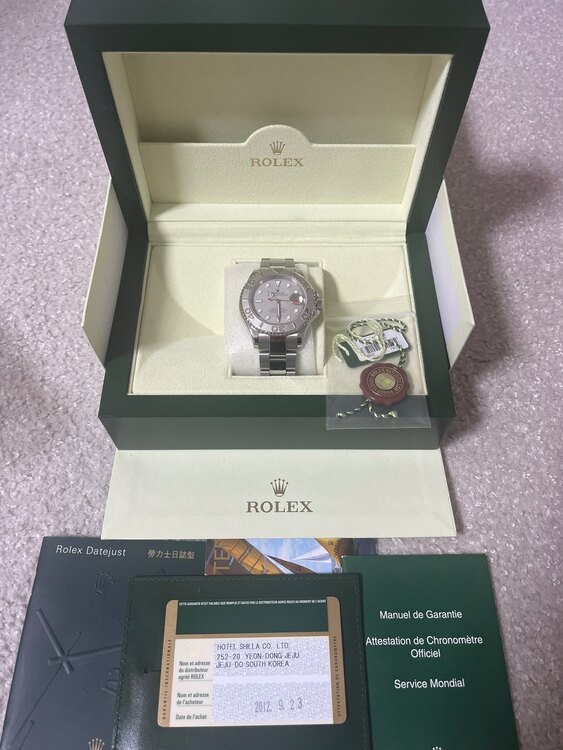 ロレックス ヨットマスター 1662（高級時計）の商品画像 - 査定依頼日：2024年12月16日 - 最高査定価格：1,380,000円